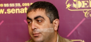 Press conference of military expert Artsrun Hovhannisyan