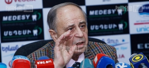 Press conference of the chairman of Achilles Center for the Protection of Drivers' Rights NGO Eduard Hovhannisyan