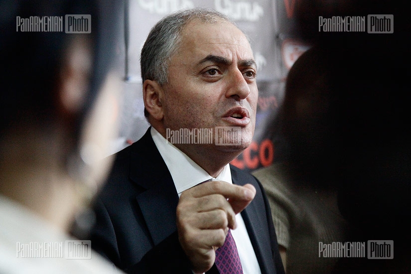 Пресс-конференция зампредседателя Госкомитета по доходам при правительстве Армении Армена Алавердяна