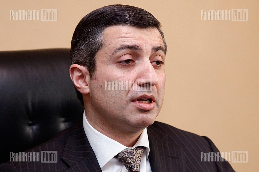 Press conference of RA chief compulsory enforcement officer Mihran Poghosyan