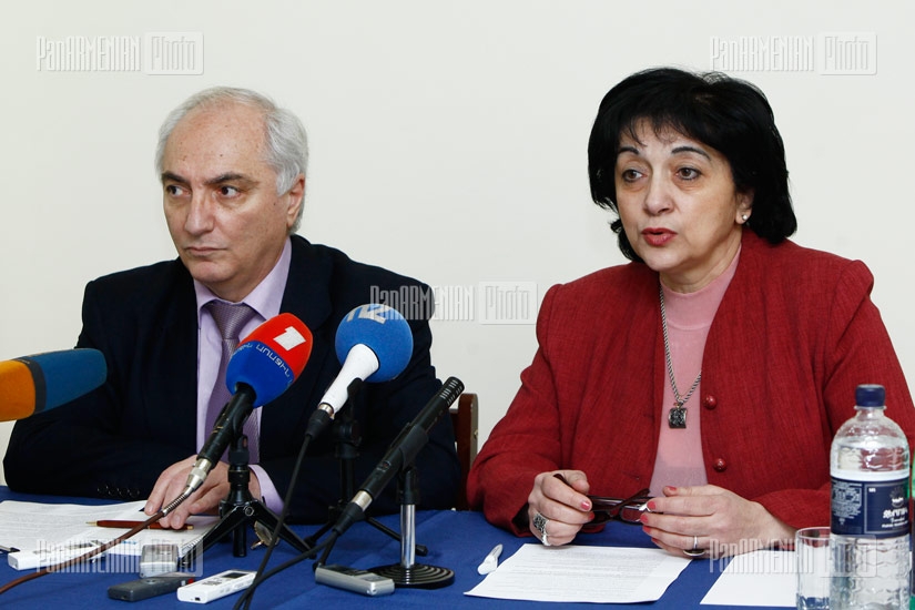 Press conference of ADP head Aram Sargsyan and 