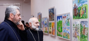 Exhibition of paintings by children 