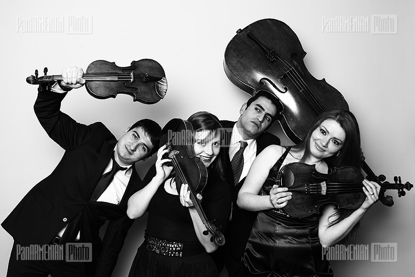 Լոնդոնի սիմֆոնիկ նվագախմբի մենակատար, ջութակահար Ռոման Սիմովիչի և Հայաստանի երիտասարդական նվագախմբի փորձը