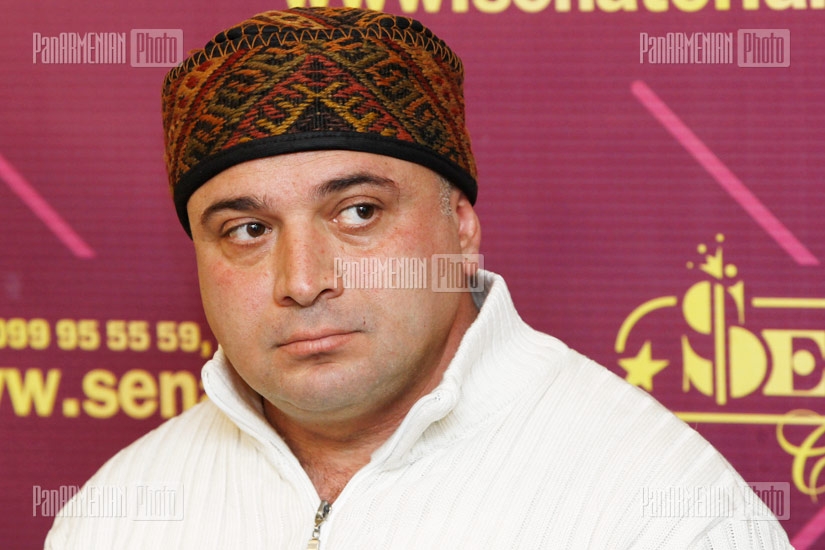 Press conference of Suren Hobosyan, head of Teghut's archaelogical expedition of RA NAS Institute of Archaeology and Ethnography and Trchkan initiative member Apres Zohrabyan