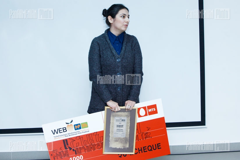 Awarding ceremony of WebApricot online film festival winners