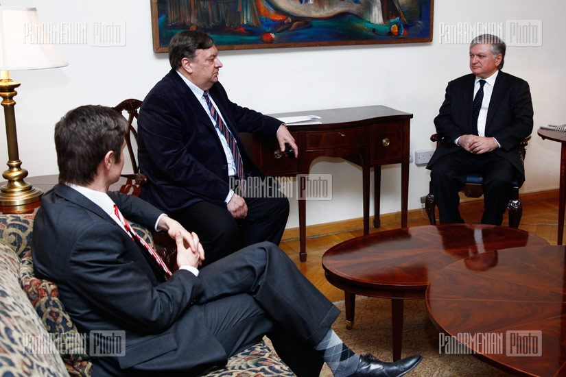 RA FM Edward Nalbandian receives the Head of the OSCE Office in Yerevan Andrei Sorokin