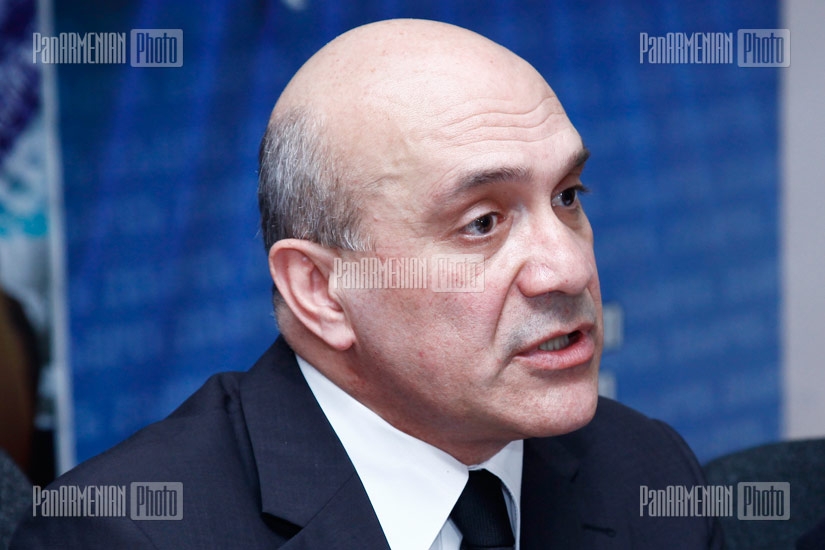Press conference of Ashot Melikyan, chairman of Committee for Protection of Freedom of Speech