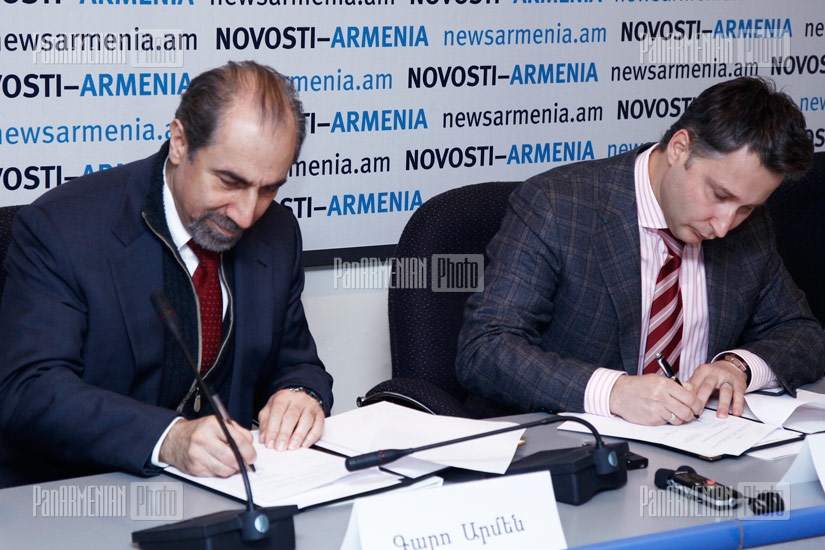 Children of Armenia and ArmenTel sign a contract of cooperation