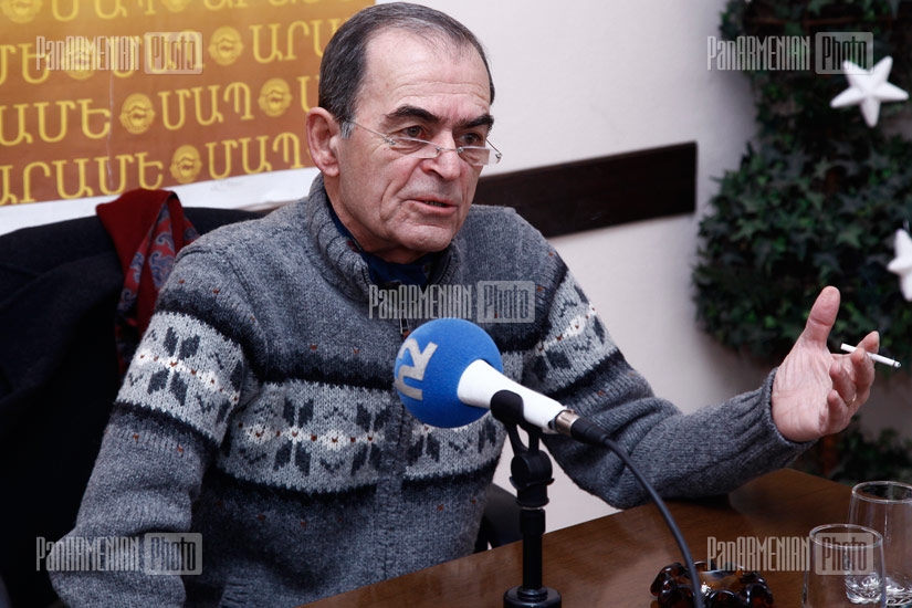 Press conference of architect Levon Igityan