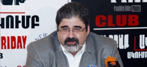 Press conference of head of Armenian Cause Office, ARFD representative Kiro Manoyan