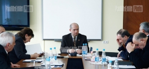 Council session conducted by RA Minister of Education and Science Armen Ashotyan