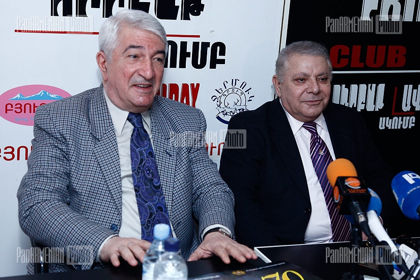 Press conference of musicians Armen Manukyan and Ruben Matevosyan