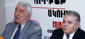 Press conference of musicians Armen Manukyan and Ruben Matevosyan