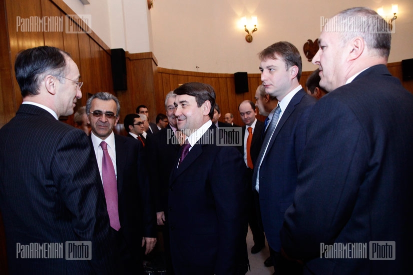 ՀՀ վարչապետ Տիգրան Սարգսյանի և ՌԴ կապի նախարար Իգոր Լևիտինի հանդիպումը