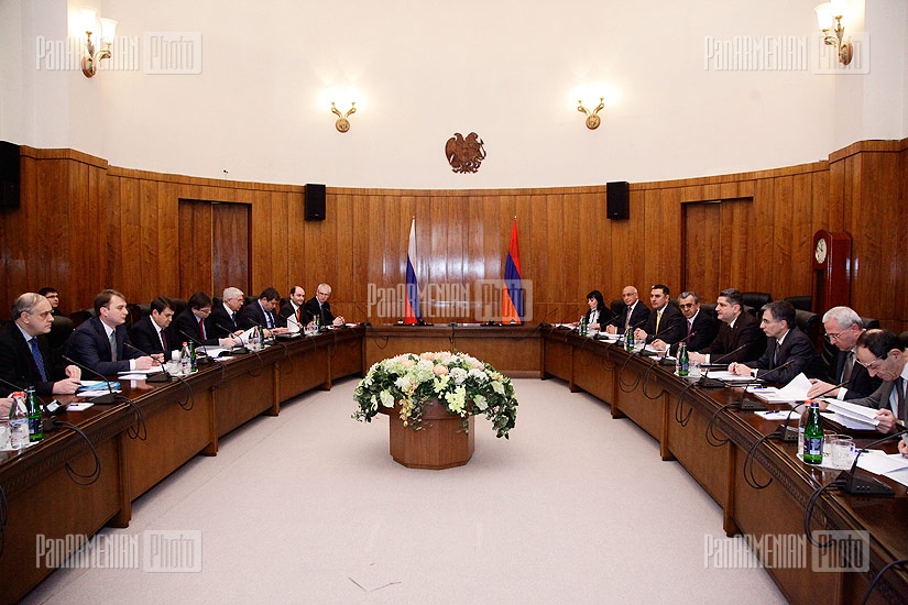 ՀՀ վարչապետ Տիգրան Սարգսյանի և ՌԴ կապի նախարար Իգոր Լևիտինի հանդիպումը