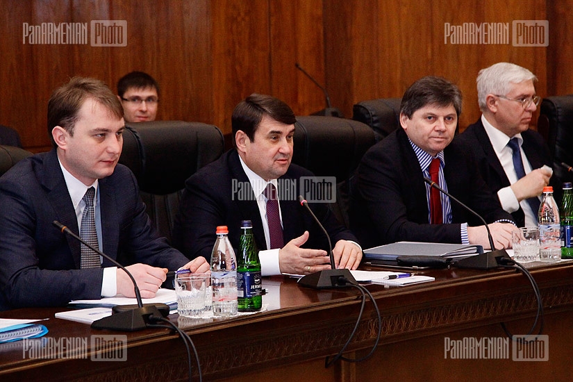 ՀՀ վարչապետ Տիգրան Սարգսյանի և ՌԴ կապի նախարար Իգոր Լևիտինի հանդիպումը