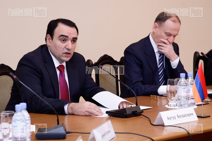 Ազգային անվտանգության խորհրդի քարտուղար Արթուր Բաղդասարյանի և ՌԴ Անվտանգության խորհրդի քարտուղար Նիկոլայ Պատրուշևի հանդիպումը