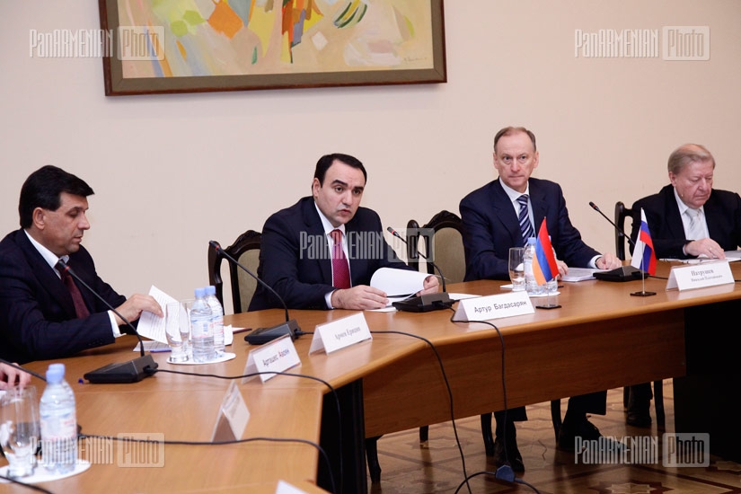 Ազգային անվտանգության խորհրդի քարտուղար Արթուր Բաղդասարյանի և ՌԴ Անվտանգության խորհրդի քարտուղար Նիկոլայ Պատրուշևի հանդիպումը