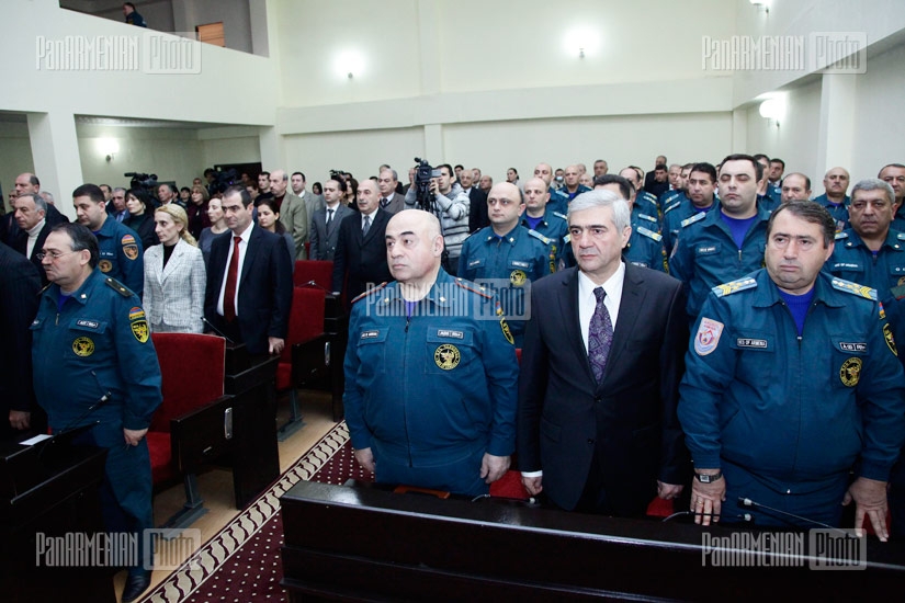 The board of RA Ministry of Emergency Situations holds a session
