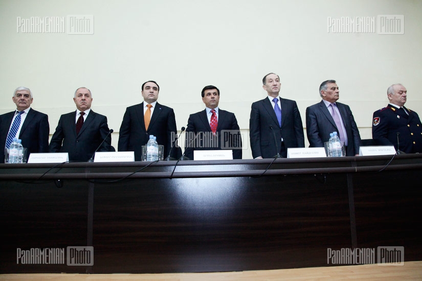 The board of RA Ministry of Emergency Situations holds a session