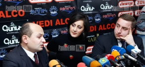 Press conference of Republican Karen Avagyan and 