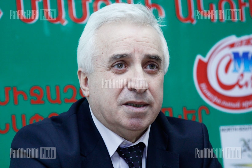 Press conference of RA Prime Minister's consultant Hamlet Hovsepyan