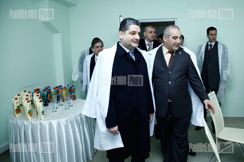 RA PM Tigran Sargsyan visits Ararat factory