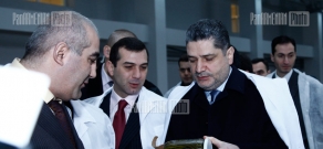 Премьер-министр РА Тигран Саркисян посетил завод 