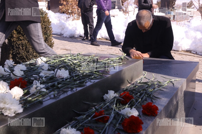 Commemoration ceremony of lieutenant Gurgen Margaryan
