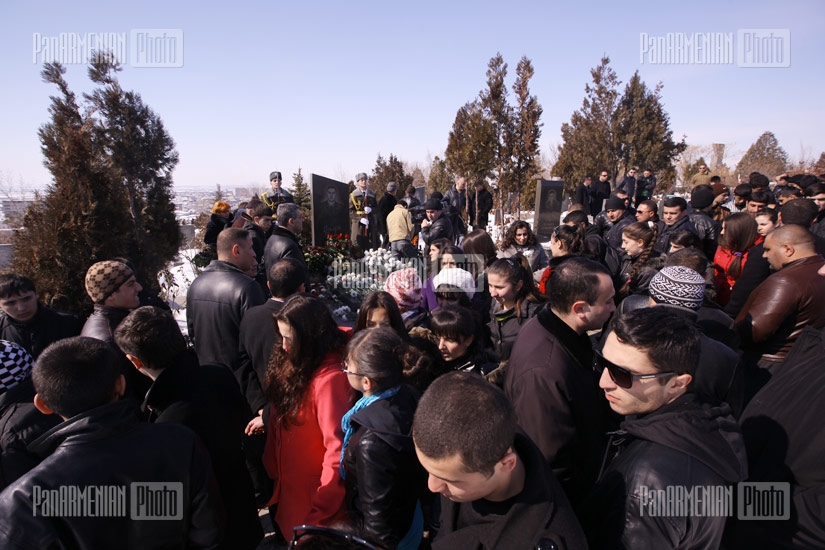 Commemoration ceremony of lieutenant Gurgen Margaryan