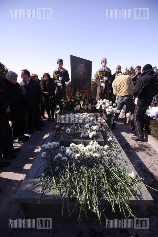 Commemoration ceremony of lieutenant Gurgen Margaryan