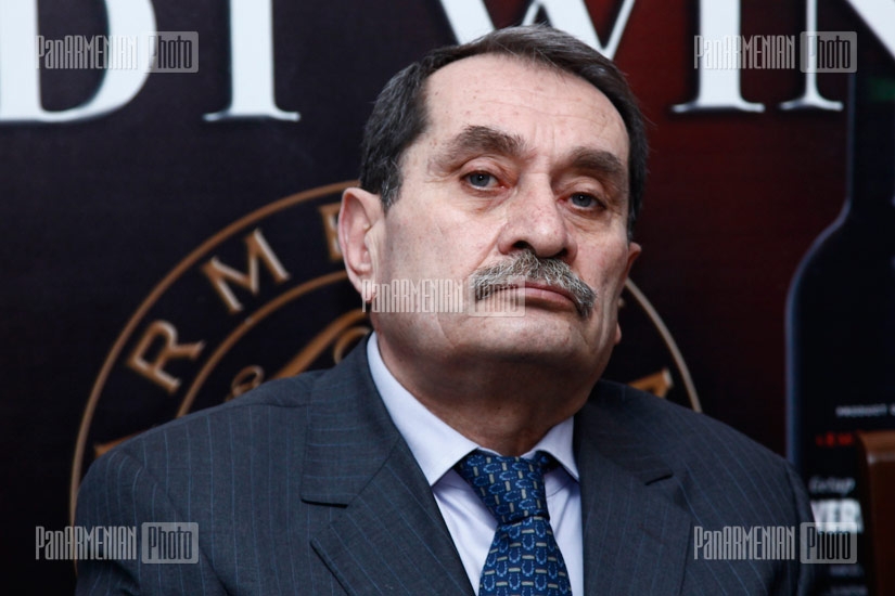 Press conference of Social Democrat Hunchakian Party leader Lyudmila Sargsyan and party representative Gurgen Yeghiazaryan