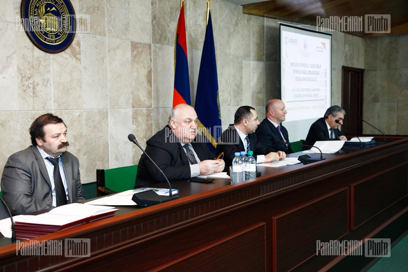 Session in Yerevan State University