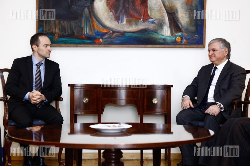 Глава МИД Армении Эдвард Налбандян встретился с членами Европарламента