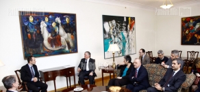 RA FM Edward Nalbandian receives Committee on Foreign Affairs of EU Parliament