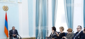 ՀՀ նախագահ Սերժ Սարգսյանի հանդիպումը «Եվրանեստ»-ի պատվիրակության հետ