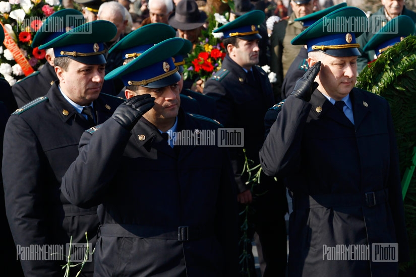 Fatherlands' Defender Day is marked in Yerevan Victory Park