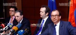 Briefing of Armenia-EU negotiating delegation heads
