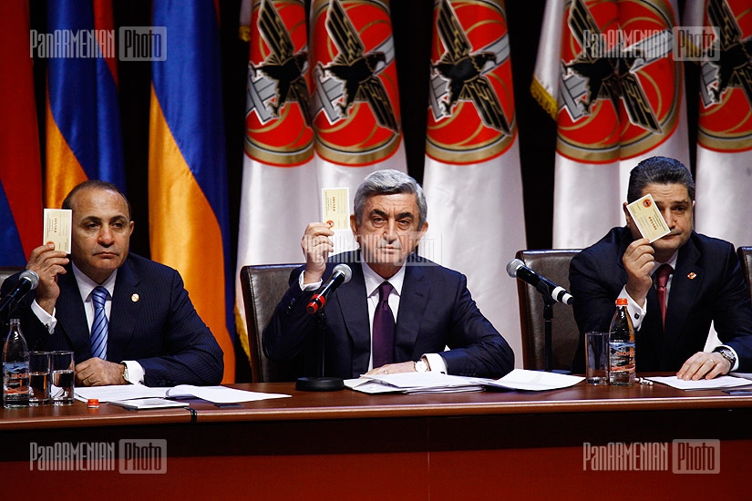 The 13th congress of the ruling Republican Party of Armenia 