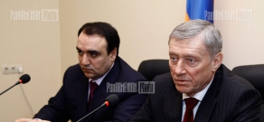 Press conference of RA NSC secretary Arthur Baghdasaryan and CSTO Secretary General Nikolay Bordyuzha
