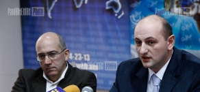 Press conference of advocate Davit Tumasyan and chief editor of 