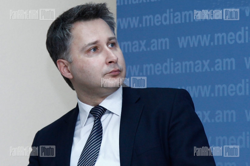 Yerevan. XX Century project presentation at Mediamax's office