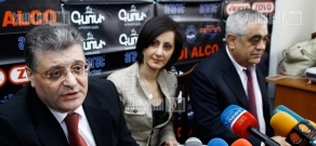 Press conference of Republican MP Manvel Badeyan and 