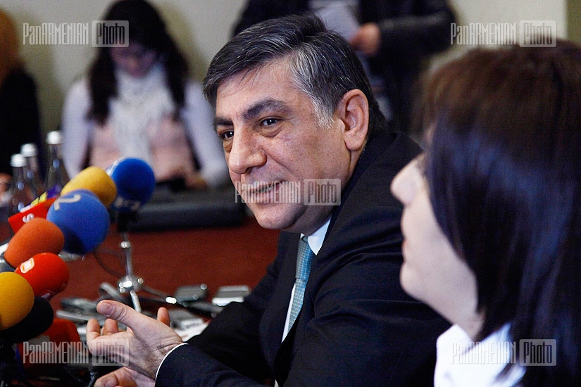 Press conference of former parliamentarian Khachatur Sukiasyan