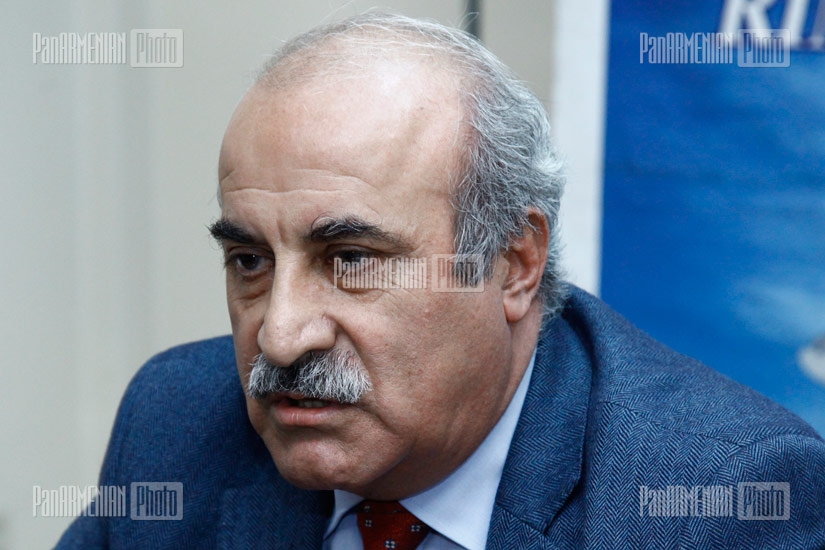 Press conference of Chairman of Christian Democratic Party Khosrov Harutyunyan