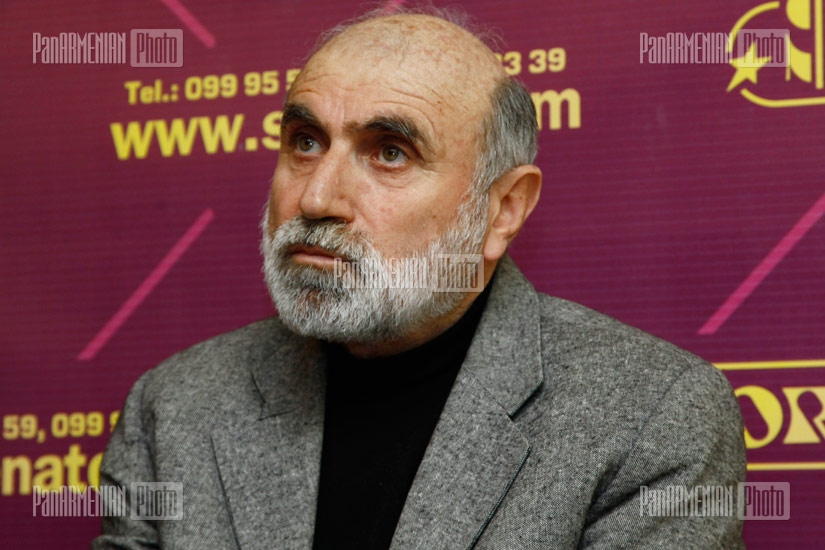Press conference of Armenian Consumers' Association Chairman Armen Poghosyan, National Academy of Armenian Consumers President Mileta Hakobyan, experts of the academy Mileta Aristakesyan and Frunze Haytyan