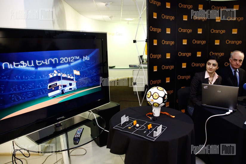 Orange presents the launch of events dedicated to UEFA EURO 2012
