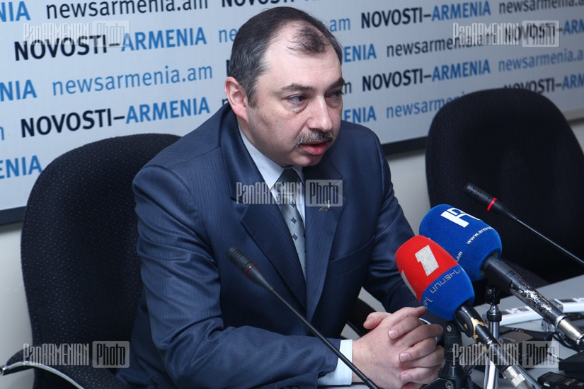 Press conference of the leader of 