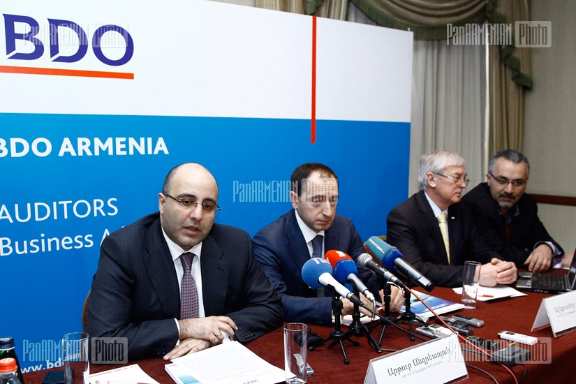 Մամլո ասուլիս նվիրված Բի-Դի-Օ (Binder Dijker Otte & Co /BDO) աուդիտորական ընկերությանը Հայաստանում