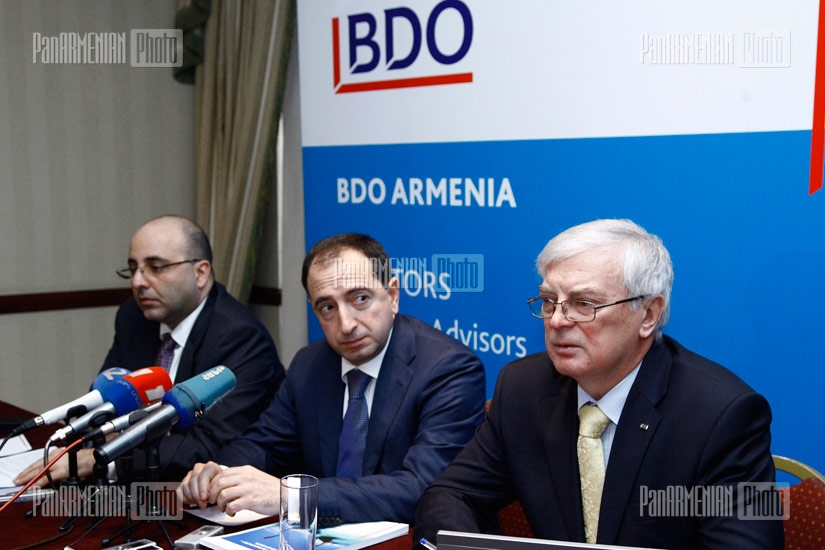 Մամլո ասուլիս նվիրված Բի-Դի-Օ (Binder Dijker Otte & Co /BDO) աուդիտորական ընկերությանը Հայաստանում